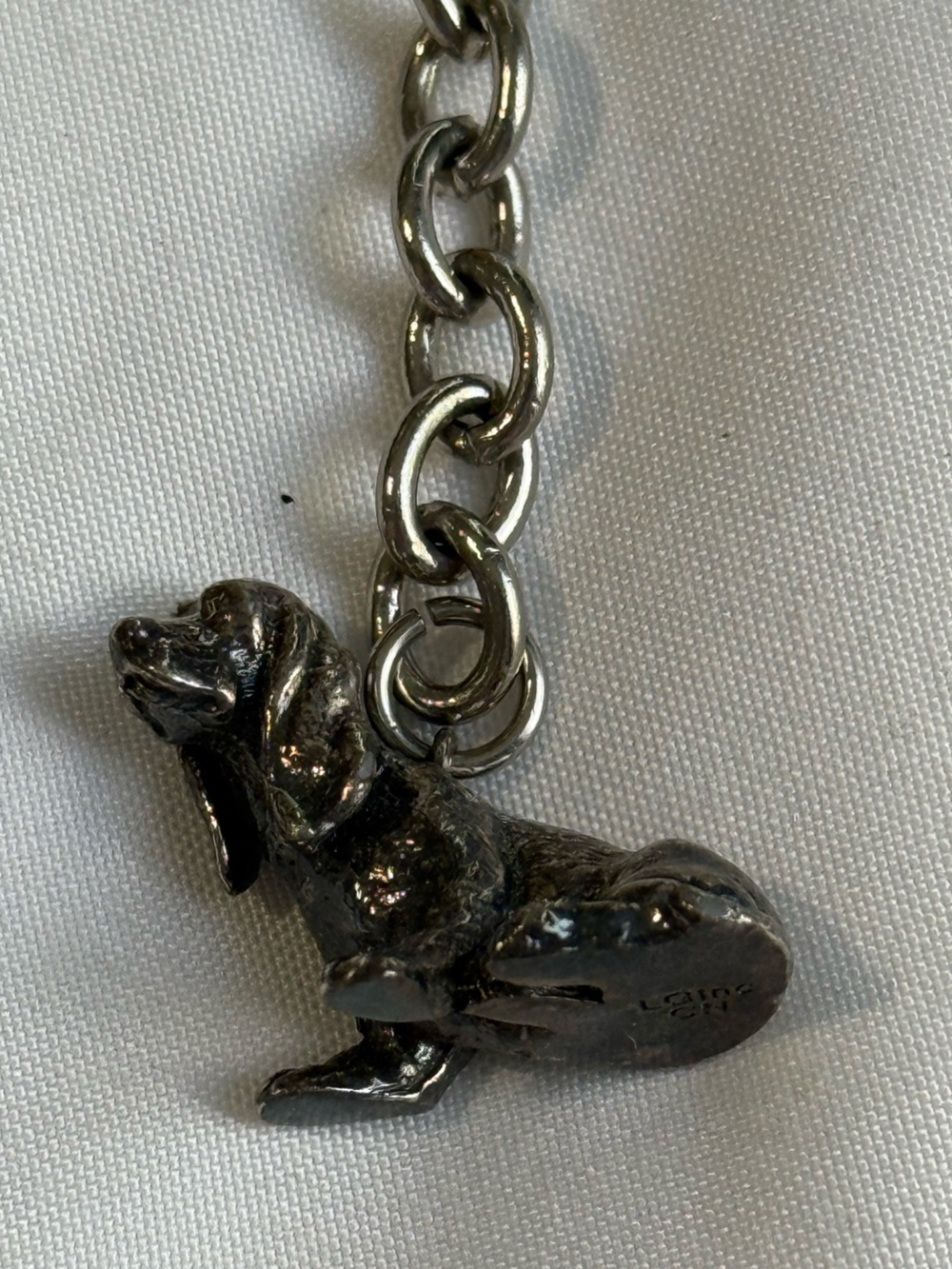 Basset Hound Key Chain